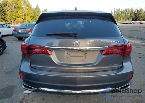 2020 Acura Mdx Technology from USA, damaged, VIN 5J8YD4H52LL015859